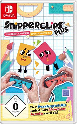 Snipperclips Plus - Zusammen schneidet man am besten ab! - Nintendo Switch [Importación alemana]