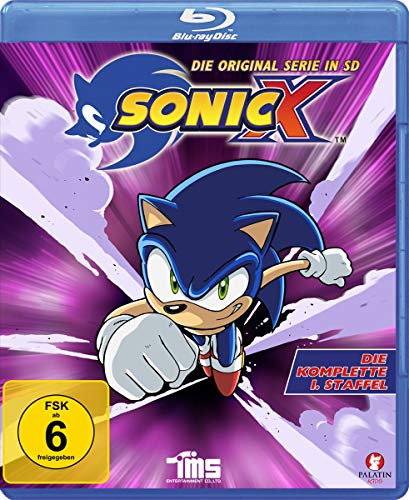 Sonic X - Die komplette 1. Staffel - Alle 52 Episoden - Die Original Serie in SD [Alemania] [Blu-ray]