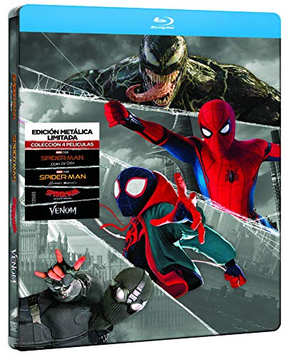 Spider-man - Edición especial metal (Colección 4 películas) (BD) [Blu-ray]