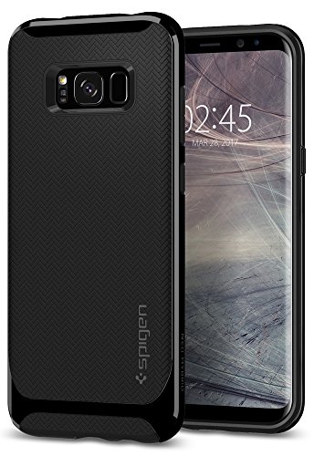 Spigen Funda para Samsung Galaxy S8 Plus, [Neo Hybrid] Doble Capa Protectora para Samsung Galaxy S8 Plus Case Cover Shiny Black