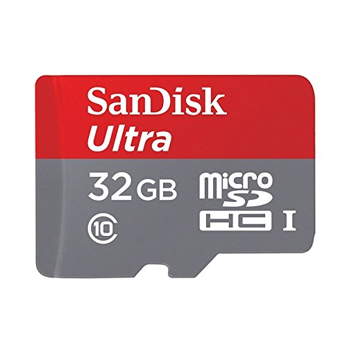 Tarjeta de Memoria SanDisk Ultra Imaging 32 GB microSDXC UHS-I con Adaptador SD, Velocidad de Lectura hasta 80 MB/s y Clase 10