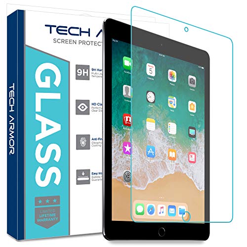 Tech Armor Ballistic Glass Screen Protector Designed for Apple iPad Air 3 (2019), iPad Pro 10.5 Inch - Case-Friendly, Tempered Glass, Ultra-Thin, Scratch and Impact Protection [1-Pack]