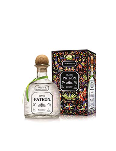Tequila Patrón Silver con caja especial decorada - 700 ml