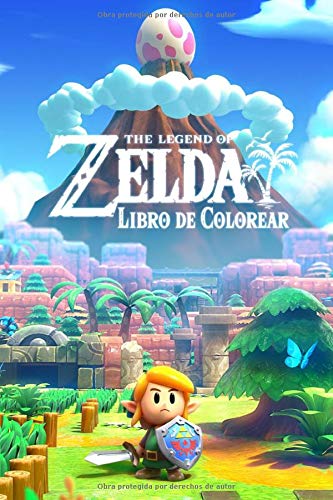The Legend of Zelda Libro de colorear: Coloring Book for The Legend of Zelda: Link's Awakening