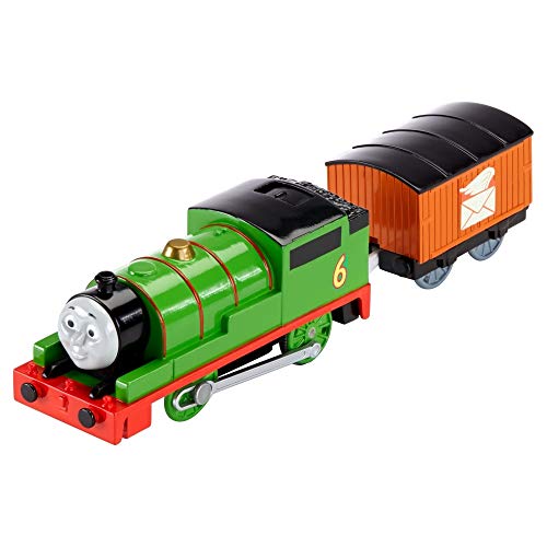 Thomas & Friends - Locomotora motorizada, Personaje Principal Percy (Mattel BML07)
