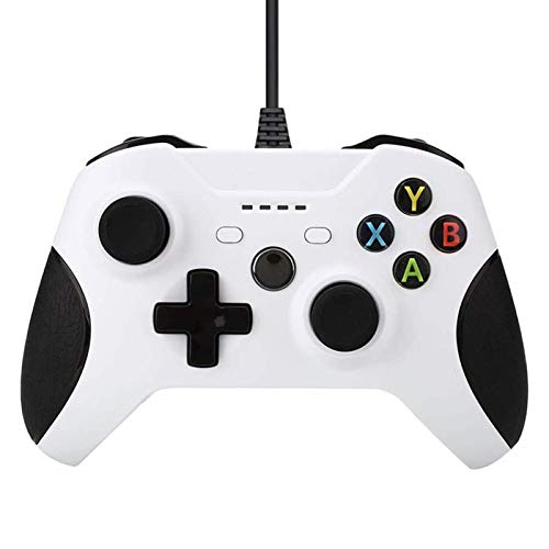 TIANYOU Consolas de Cable Usb para Xbox Controller One Compatibilidad multi-SISTEMA/Blanco