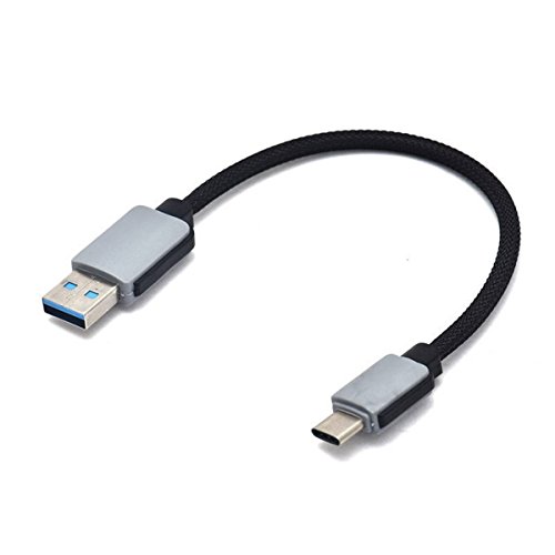 TOOGOO 15Cm Tipo C USB 3.1 USB C Adaptador Macho para Cable USB 3.0 Estándar para Pc