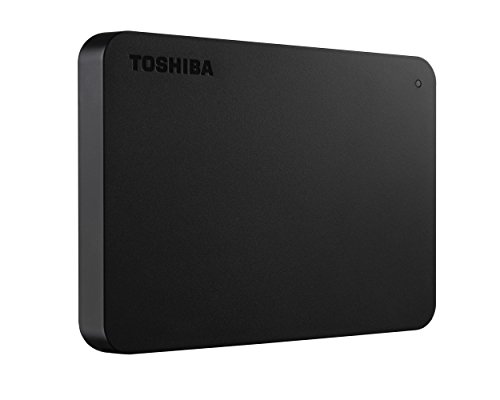 Toshiba Canvio Basics - Disco duro externo portátil USB 3.0 de 2.5 pulgadas (500 GB) color negro