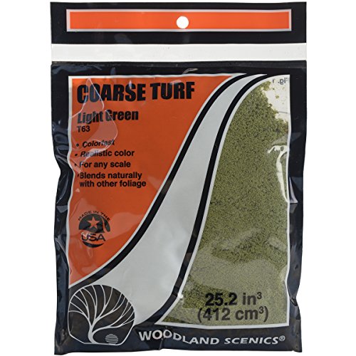 Turf 18 To 25.2 Cubic Inches-Light Green - Coarse