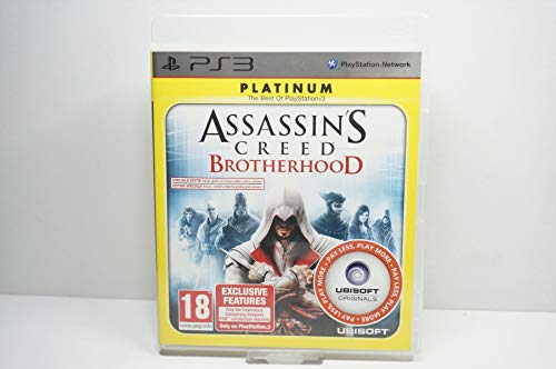 Ubisoft Assassin's Creed: Brotherhood, PS3 PlayStation 3 vídeo - Juego (PS3, PlayStation 3, Acción / Aventura, Modo multijugador, M (Maduro))