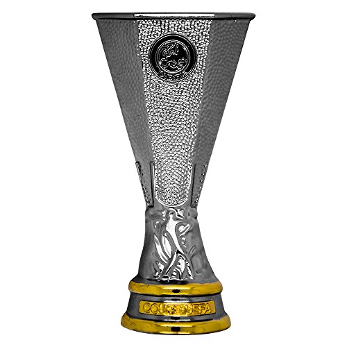 UEFA Europa League Magnet 2D Pokal (70 mm) Imán, Unisex, Plata