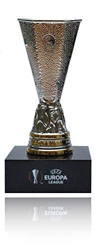 UEFA Europa League Replica-Pokal auf Acrylpodest (150 mm) Copa de acrílico, Unisex, Plata, 15 cm