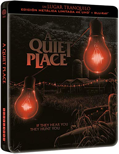 Un lugar tranquilo - Edición especial metálica + Libreto (4k UHD + BD) [Blu-ray]