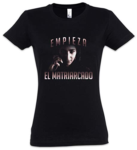 Urban Backwoods Empieza El Matriarcado Camiseta de Mujer Women T-Shirt Negro Talla 2XL