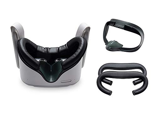 VR Cover Facial Interface & Foam Replacement Set for Oculus Quest 2 (Standard Edition)