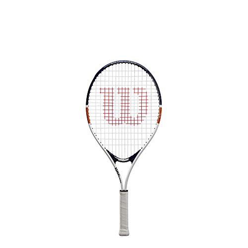 Wilson Raqueta de tenis, Roland Garros Elite 23, Blanco/azul/naranja, WR038810H