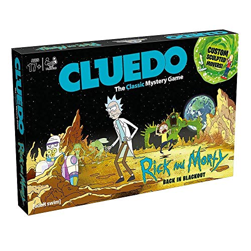 Winning Moves Cluedo Rick y Morty- versión en español