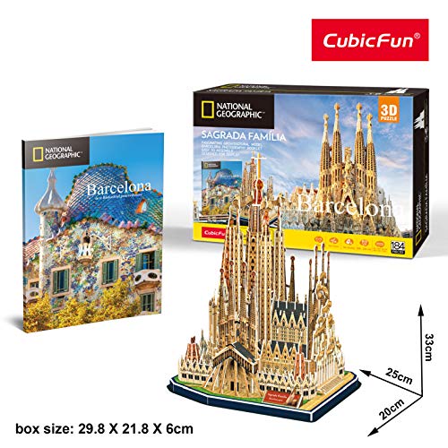 World Brands- Puzzle 3D Sagrada Familia (Tachan DS0984h)