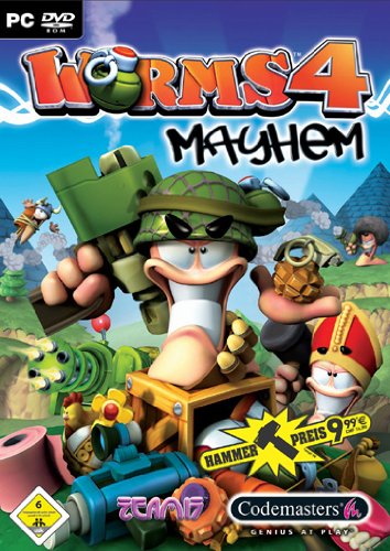 Worms 4 Mayhem (DVD-ROM) [Hammerpreis] [Alemania]