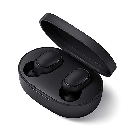 Xiaomi Mi True Wireless Earbuds Basic 2- Auriculares Bluetooth Inalámbricos con Micrófono, Bluetooth 5.0 Auriculares Redujo el Retraso, Negro (2020)