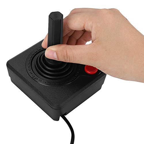 Yencoly Controlador de Juego, Controlador de Joystick analógico 3D clásico Retro Control de Juego para Atari 2600 Game Game Handle