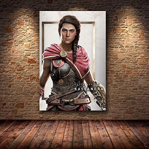 yiyiyaya Reproducción de Cuadros al óleo sin Marco -50cmX75cm (No_Frame) en HD de Assassin'S Creed Origins_13