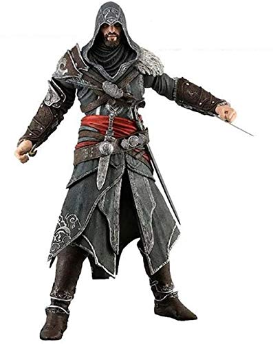 Yooci Assassin'S Creed 3 Estatua Ezio Tercera generación fraternidad Asio Figura de acción