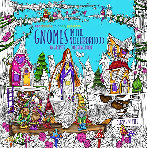 ZENDOODLE COLORING PRESENTS GN: An Artist's Coloring Book