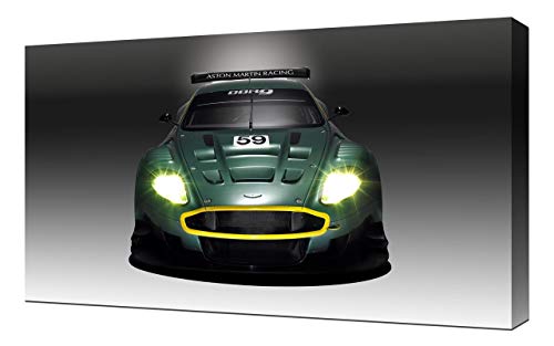 2005 Aston-Martin-DBR9-V3-1080 - Lienzo impreso artístico para pared, diseño de Aston-Martin-DBR9-V3-1080