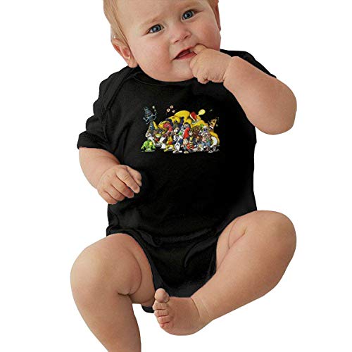 Address Verb Earthworm Jim Body para niños Unisex-Baby Fashion Camisa de Manga Corta