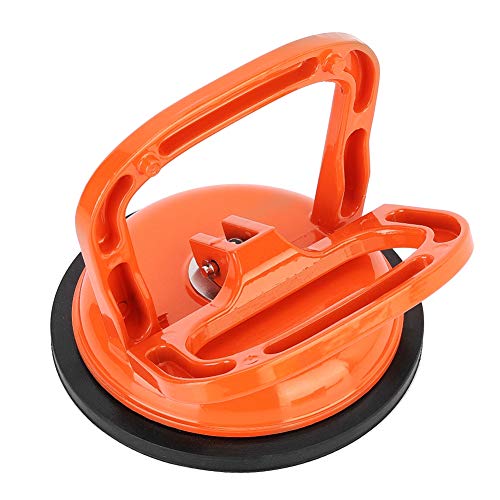 Almohadilla de succión - Ventosa de fuerza fuerte de área grande Herramienta de reparación de abolladuras en la carrocería del automóvil Fijador de la carrocería del vehículo(naranja)