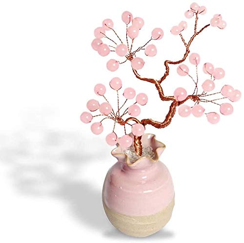 Árbol del dinero bonsai feng shui Árboles de cristal accesorios for el hogar creativas reclutan flor de melocotón matrimonio bonsai árbol del dinero árbol de cristal de la decoración del hogar regalo