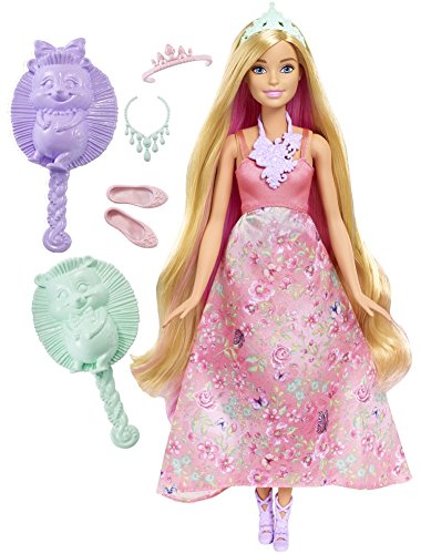Barbie - Muñeca mil Peinados mágicos, Rubia