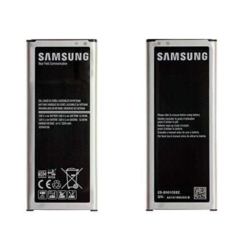 Batería de reemplazo Original de Samsung EB-BN910BBE Compatible con Samsung Galaxy Note 4 (N910F / N910T / N910C) Embalaje a Granel sin Estuche