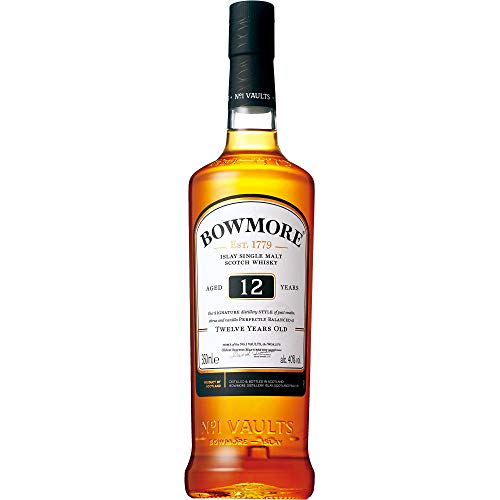 Bowmore Islay Single Malt Scotch Whisky, 12 Años, 40%, 700 ml