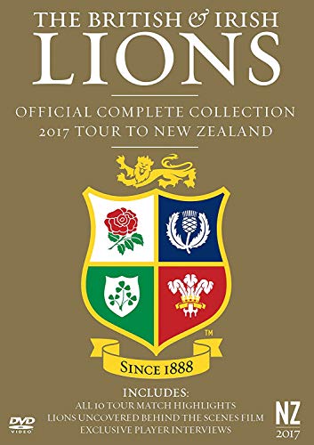 British and Irish Lions: Official Complete Collection 2017 Tour to New Zealand [DVD] [Reino Unido]
