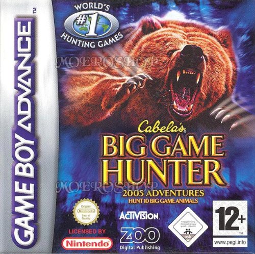 Cabela'S Big Game Hunter 2005 Gba Ver. Reino Unido