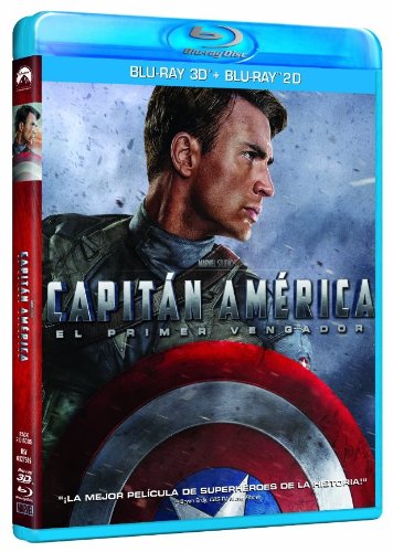 Capitán América: El Primer Vengador (Blu-ray 3D+2D) [Blu-ray]