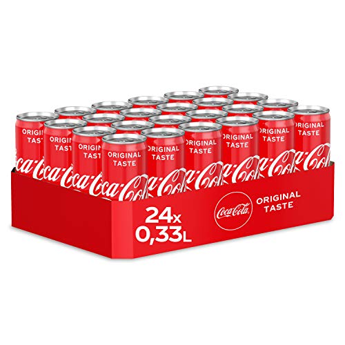Coca Cola Bebida Refrescante - Paquete de 24 x 13.75 ml - Total: 330 ml