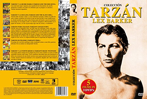 Colección Tarzán de Lex Baxter 4 DVDs