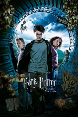 Cuadro de PVC 60 x 90 cm: The Prisoner of Azkaban - Trio de Warner Bros. Entertainment GmbH