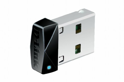 D-Link DWA-121 – Adaptador USB de Red WiFi (N 150, USB 2.0, Compatible Windows, Mac y Linux, WPS, encriptación WPA2) Negro
