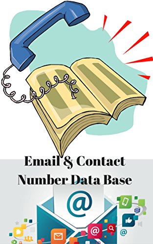 Email & Contact Number Data Base (English Edition)
