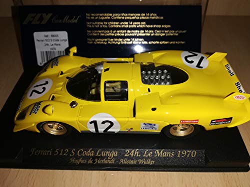 FLy Slot Scalextric Ferrari 512 Coda Lunga 24 h le Mans 1970 Ref 88005