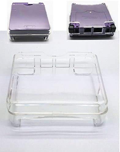 Funda protectora de plástico para Nintendo GBA SP Gameboy Advance SP (blanco transparente)