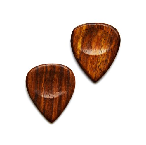 Gemelos de púas de guitarra de madera garantizados de calidad