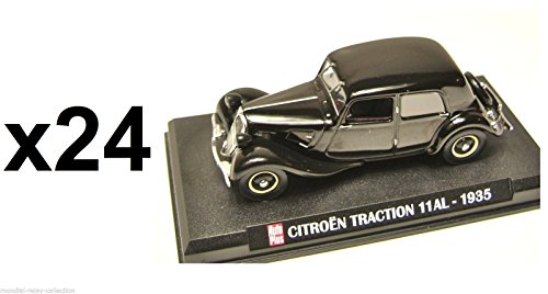 Générique Set of 24 Cars CITROËN Traction 11 AL 1935 1/43 - Collectible Car