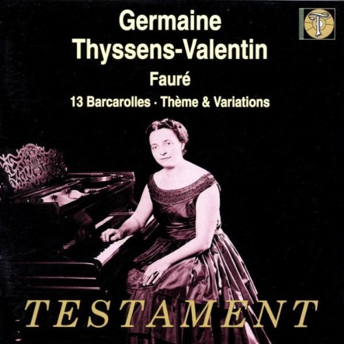 Germaine Thyssens-Valentin(13 Barcarolas