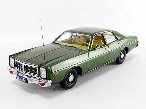 Greenlight Artisan Collection-Hunter (1984-91 TV Series) - 1977 Dodge Monaco (19045), Color Verde