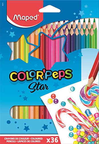 Helix Maped - Lápiceros de colores (36 unidades)